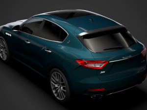 maserati levante granlusso royale 2020 Model 3D
