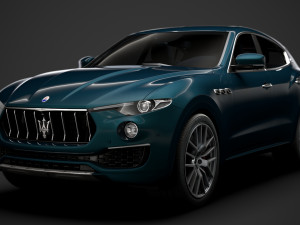maserati levante granlusso royale 2020 Model 3D