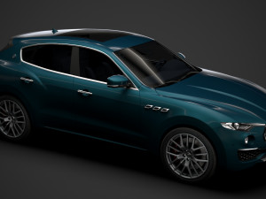 maserati levante granlusso royale 2020 Model 3D