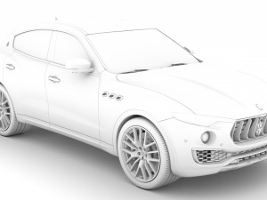 maserati levante granlusso royale 2020 Model 3D