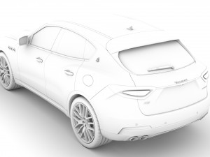 maserati levante granlusso royale 2020 Model 3D