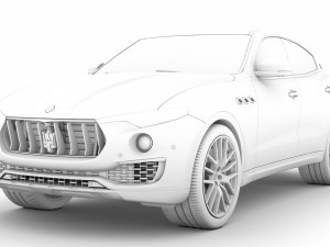 maserati levante granlusso royale 2020 Model 3D