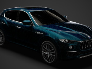 maserati levante granlusso royale 2020 Model 3D