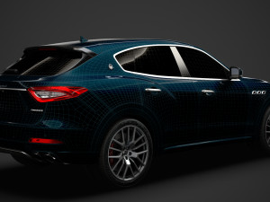 maserati levante granlusso royale 2020 Model 3D