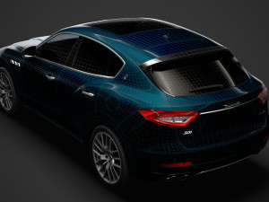 maserati levante granlusso royale 2020 Model 3D