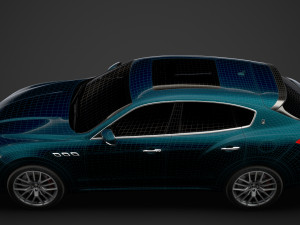 maserati levante granlusso royale 2020 Model 3D