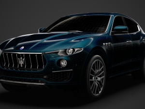 maserati levante granlusso royale 2020 Model 3D