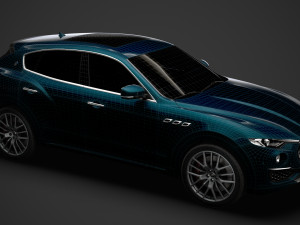 maserati levante granlusso royale 2020 Model 3D