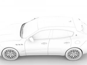 maserati levante s q4 gransport edizione ribelle 2020 3D Model