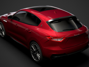 maserati levante trofeo launch edition 2020 Model 3D