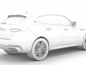 maserati levante trofeo launch edition 2020 3D Model
