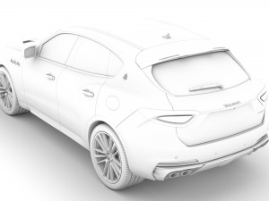 maserati levante trofeo launch edition 2020 Model 3D