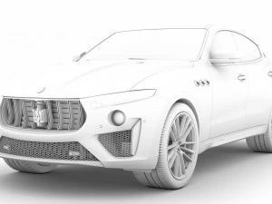 maserati levante trofeo launch edition 2020 3D Model