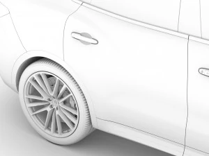maserati levante trofeo launch edition 2020 3D Model