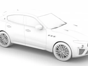 maserati levante trofeo launch edition 2020 3D Model