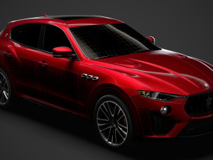 maserati levante trofeo launch edition 2020 Model 3D