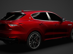 maserati levante trofeo launch edition 2020 Model 3D