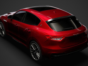 maserati levante trofeo launch edition 2020 Model 3D