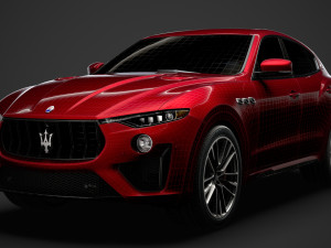 maserati levante trofeo launch edition 2020 Model 3D