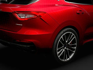 maserati levante trofeo launch edition 2020 3D Model
