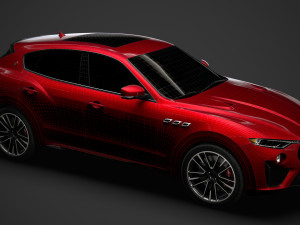 maserati levante trofeo launch edition 2020 Model 3D