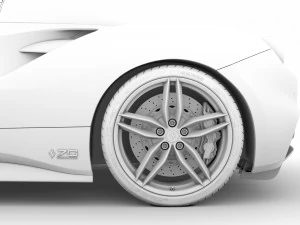 ferrari 488 spider magnum pi 2018 3D Model