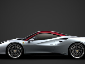ferrari 488 gtb the shah 2018 3D Model