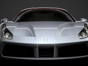 ferrari 488 gtb the shah 2018 3D Model
