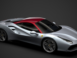 ferrari 488 gtb the shah 2018 3D Model