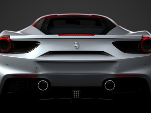 ferrari 488 gtb the shah 2018 3D Model