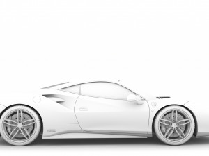 ferrari 488 gtb the shah 2018 3D Model