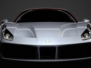 ferrari 488 gtb the shah 2018 3D Model