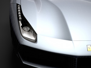 ferrari 488 gtb the shah 2018 3D Model