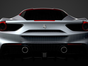 ferrari 488 gtb the shah 2018 3D Model