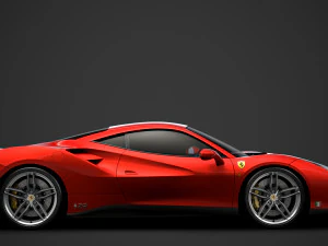 ferrari 488 gtb the schumacher 2018 3D Model