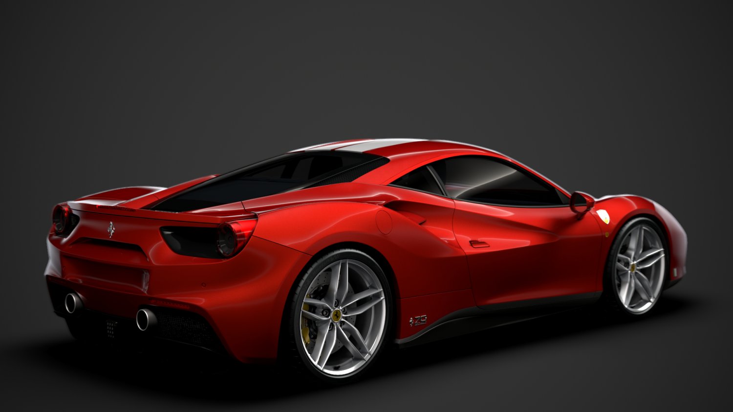 Ferrari 488 Gtb The Schumacher 2018 3d Model In Royal Cars 3dexport