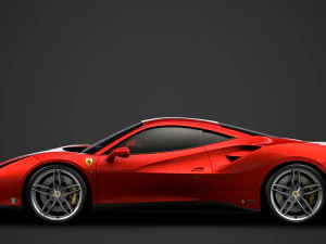 ferrari 488 gtb the schumacher 2018 3D Model