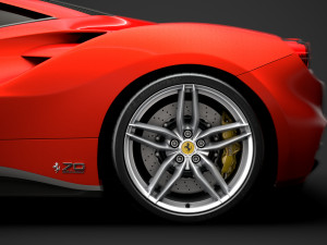 ferrari 488 gtb the schumacher 2018 3D Model