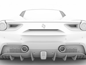 ferrari 488 gtb the schumacher 2018 3D Model