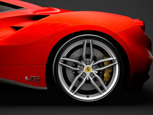 ferrari 488 gtb the schumacher 2018 3D Model