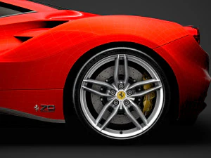 ferrari 488 gtb the schumacher 2018 3D Model