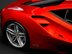 ferrari 488 gtb the schumacher 2018 3D Model