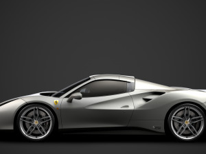 ferrari 488 spider sleek beauty 2018 3D Model