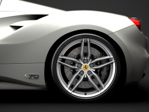 ferrari 488 spider sleek beauty 2018 3D Model