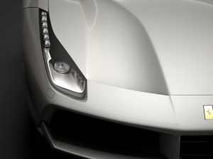 ferrari 488 spider sleek beauty 2018 3D Model