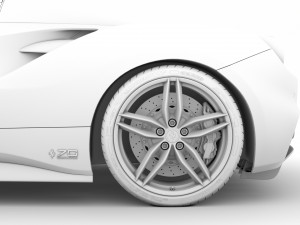 ferrari 488 spider sleek beauty 2018 3D Model