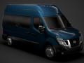 Nissan NV 400 L2H3 Minibus 2020 3D Model