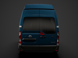 nissan nv 400 l2h3 minibus 2020 3D Модель