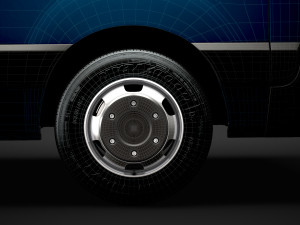 nissan nv 400 l2h3 minibus 2020 3D Модель