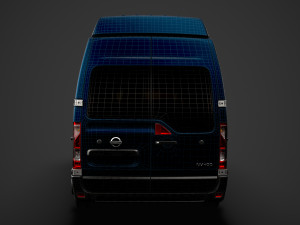 nissan nv 400 l2h3 minibus 2020 3D Модель